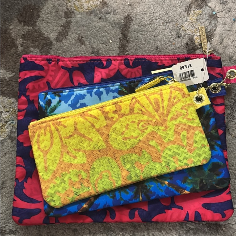 Bath & Body Works Colorful Cosmetic Bag Set